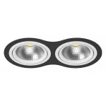 Встраиваемый светильник Lightstar Intero 111 i9270606 Цвет арматуры черно-белый от ImperiumLoft
