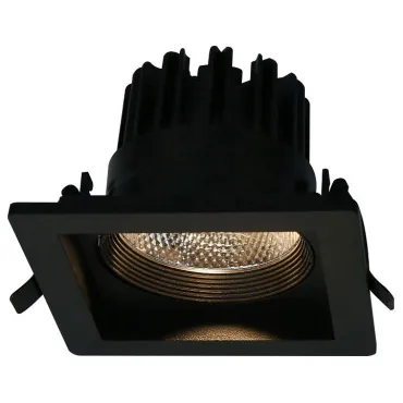 Встраиваемый светильник Arte Lamp Privato A7018PL-1BK Цвет арматуры черный Цвет плафонов прозрачный