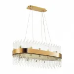 Подвесной светильник Odeon Light Focco 4722/24 Цвет арматуры золото Цвет плафонов прозрачный от ImperiumLoft