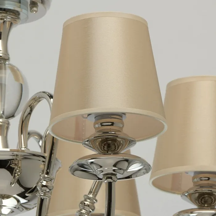 Подвесная люстра MW-Light София 355013806 Цвет арматуры хром Цвет плафонов коричневый от ImperiumLoft