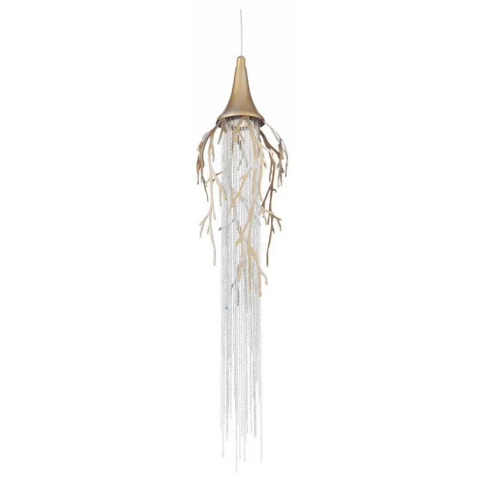 Подвесной светильник ST-Luce SL1116 SL1116.203.01 Цвет арматуры латунь Цвет плафонов никель от ImperiumLoft