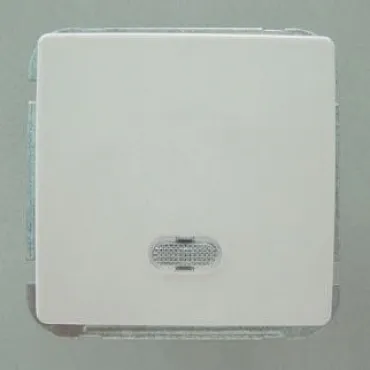 Переключатель одноклавишный без рамки Imex 1127L 1127L-S340 цвет арматуры белый
