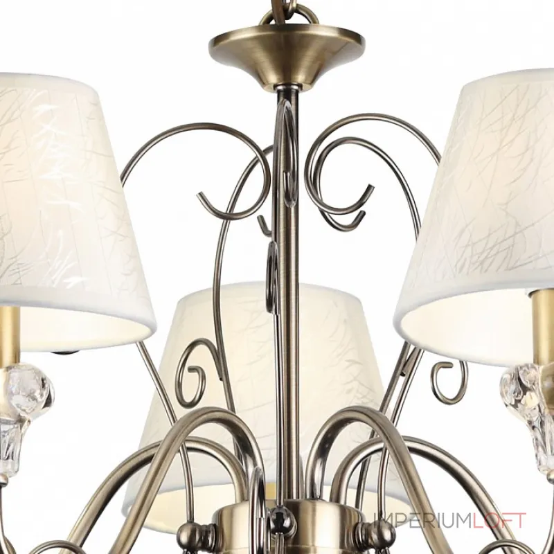 Подвесная люстра Rivoli Stefania P5 AB Б0038378 Подвесная люстра Rivoli Stefania P5 AB Б0038378