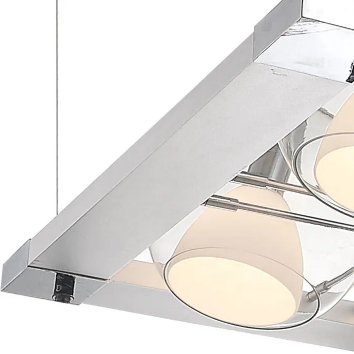 Подвесная люстра Lightstar Palla 803141 Цвет арматуры хром Цвет плафонов прозрачный от ImperiumLoft