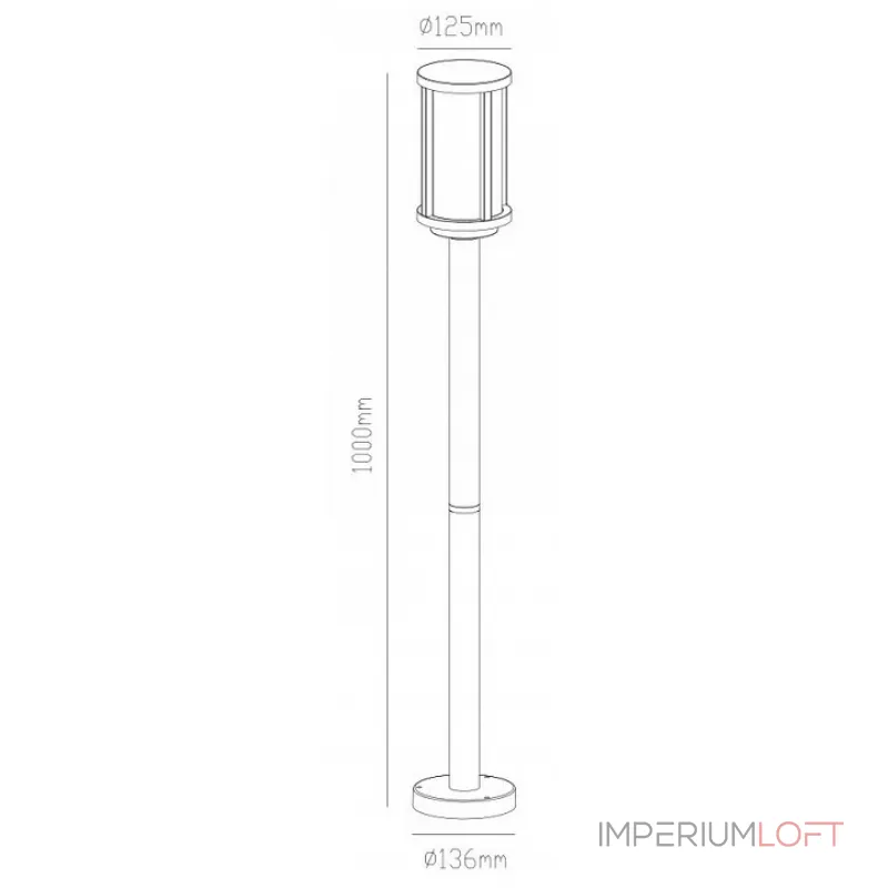Наземный высокий светильник Arte Lamp Toronto A1036PA-1BK Цвет плафонов прозрачный Цвет арматуры черный Наземный высокий светильник Arte Lamp Toronto A1036PA-1BK Цвет плафонов прозрачный Цвет арматуры черный