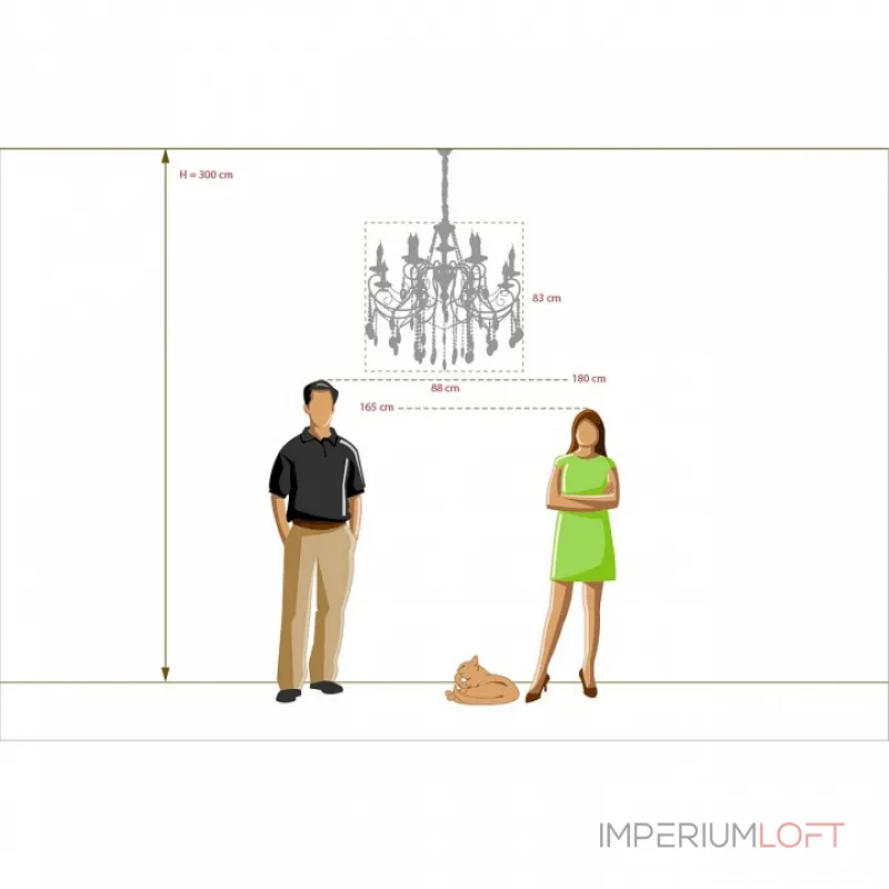 Подвесная люстра MW-Light Адель 4 373011912  Подвесная люстра MW-Light Адель 4 373011912