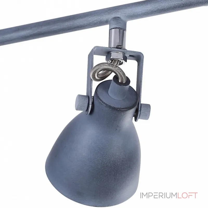 Спот Arte Lamp 9189 A9189PL-4GY Цвет арматуры серый Цвет плафонов серый Спот Arte Lamp 9189 A9189PL-4GY Цвет арматуры серый Цвет плафонов серый