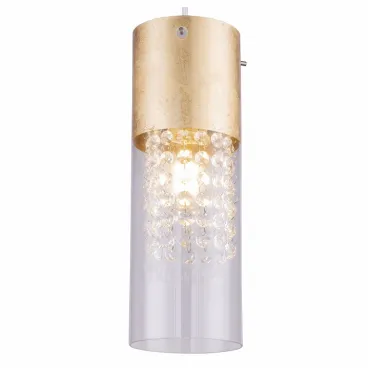 Подвесной светильник Globo Wemmo 15908-1G Цвет арматуры золото Цвет плафонов прозрачный