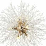 Подвесная люстра Stilfort Salut 2123/03/09P Цвет плафонов прозрачный Цвет арматуры золото