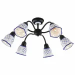 Люстра на штанге Citilux Ажур CL534161 Цвет арматуры черный от ImperiumLoft