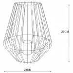 Настольная лампа декоративная Lucide Jany 78595/01/30 Цвет плафонов серый Цвет арматуры черный