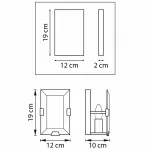 Бра Lightstar Novara 713617 Цвет плафонов прозрачный