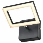 Бра Vele Luce Retta 742 VL7112W01 Цвет арматуры черный Цвет плафонов белый