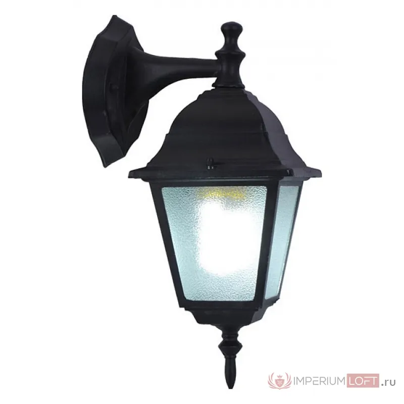 Светильник на штанге Arte Lamp Bremen A1012AL-1BK Цвет арматуры черный Цвет плафонов прозрачный от ImperiumLoft