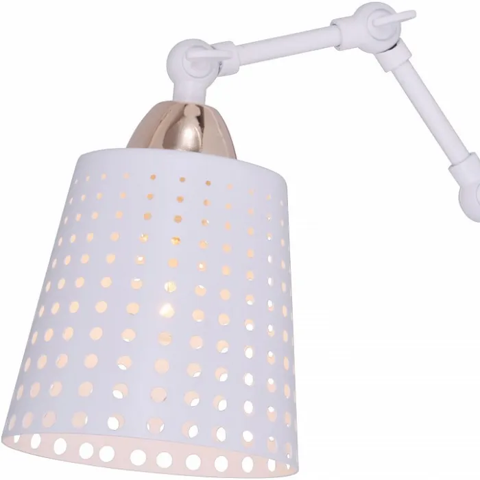 Бра TopLight Kristiana TL1154-1W Цвет арматуры золото Цвет плафонов белый от ImperiumLoft