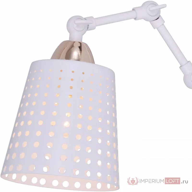 Бра TopLight Kristiana TL1154-1W Цвет арматуры золото Цвет плафонов белый от ImperiumLoft