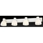 Спот TopLight Shona TL3740Y-04WG Цвет арматуры золото Цвет плафонов белый