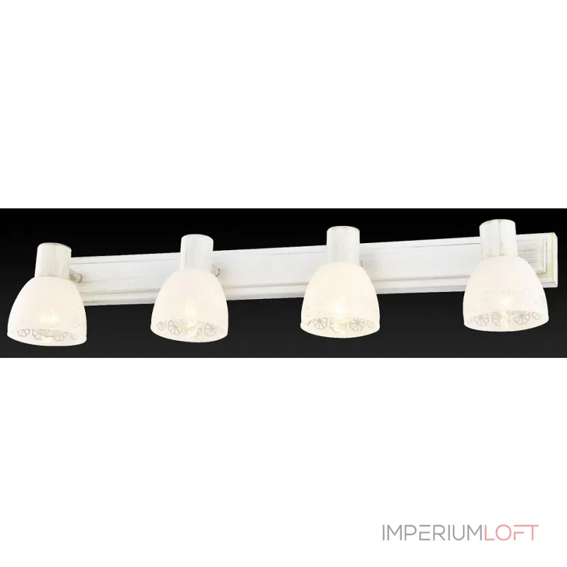 Спот TopLight Shona TL3740Y-04WG Цвет арматуры золото Цвет плафонов белый