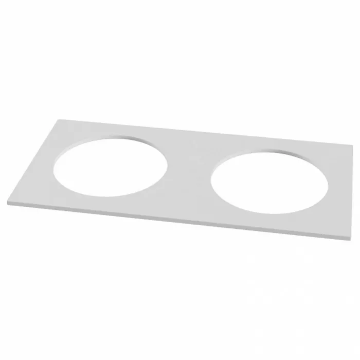 Вставка декоративная Maytoni Accessories for downlight DLA040-03W Цвет арматуры белый от ImperiumLoft