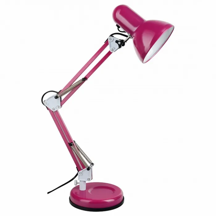 Настольная лампа офисная Arte Lamp Junior A1330LT-1MG Цвет арматуры фиолетовый Цвет плафонов фиолетовый от ImperiumLoft