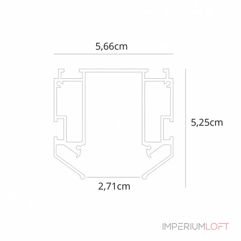 Профиль-держатель Arte Lamp Linea-Accessories A620205