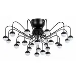 Потолочная люстра Arte Lamp Dexter A3619PL-24BK 