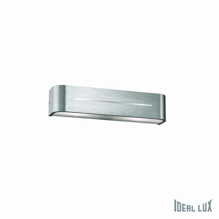 Накладной светильник Ideal Lux Posta POSTA AP2 ALLUMINIO Цвет арматуры серебро Цвет плафонов серебро от ImperiumLoft