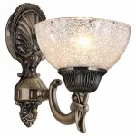 Бра Arte Lamp Fedelta A5861AP-1AB Цвет арматуры бронза Цвет плафонов белый