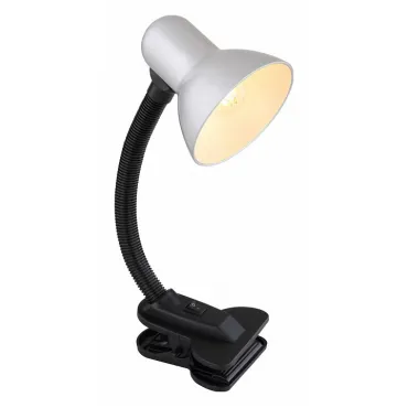 Настольная лампа офисная Globo Vanzone 24862SI Цвет плафонов серебро Цвет арматуры черный