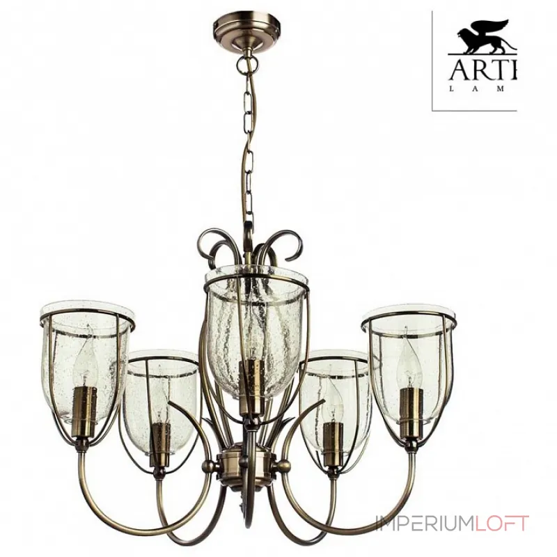Подвесная люстра Arte Lamp Salvador A6351LM-5AB 