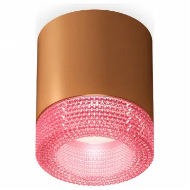 Накладной светильник Ambrella Techno 196 XS7404030 Цвет плафонов розовый
