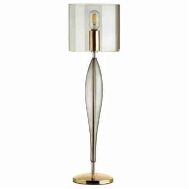 Настольная лампа декоративная Odeon Light Tower 4850/1T Цвет плафонов серый Цвет арматуры золото