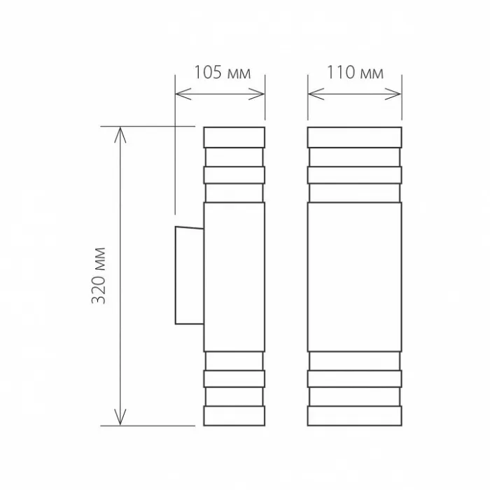 Светильник на штанге Elektrostandard Techno 1449 Techno 1449 черный от ImperiumLoft