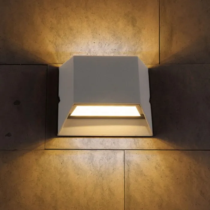Накладной светильник Elektrostandard Ofion 1615 Techno LED Ofion Double алмазный серый от ImperiumLoft
