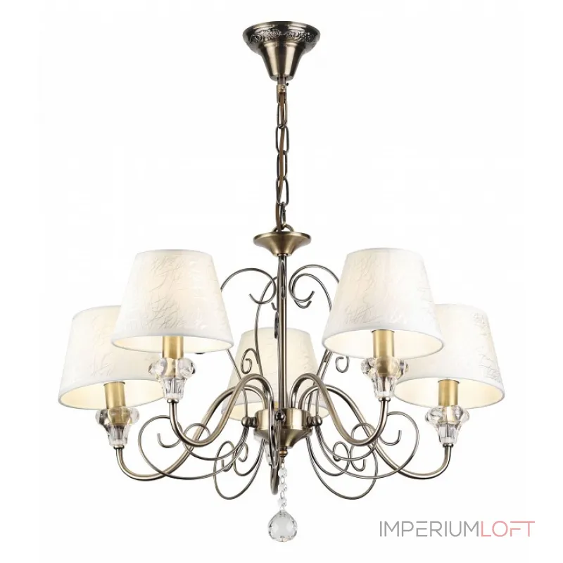 Подвесная люстра Rivoli Stefania P5 AB Б0038378 Подвесная люстра Rivoli Stefania P5 AB Б0038378
