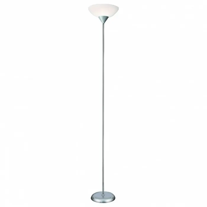 Торшер Arte Lamp Duetto A9569PN-1SI Цвет арматуры серебро Цвет плафонов белый от ImperiumLoft