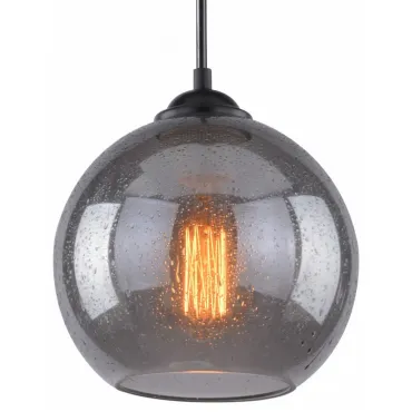 Подвесной светильник Arte Lamp Splendido A4285SP-1SM Цвет арматуры хром Цвет плафонов серый