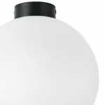 Накладной светильник Lightstar Globo 812037 Цвет арматуры черный Цвет плафонов белый от ImperiumLoft
