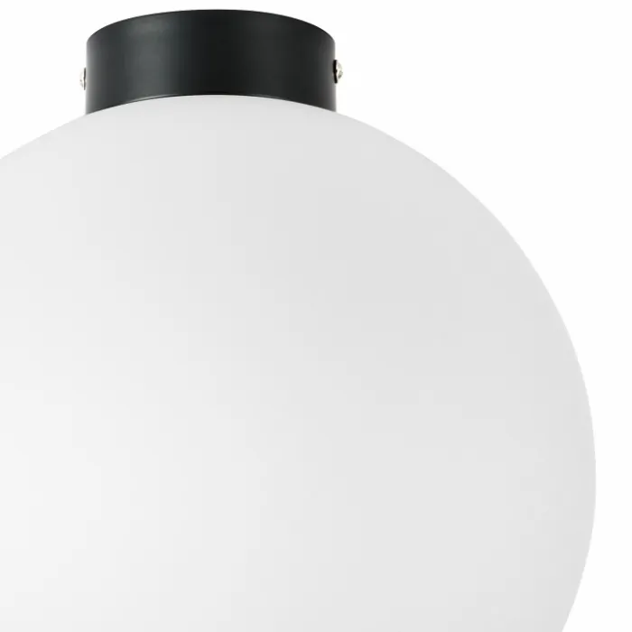 Накладной светильник Lightstar Globo 812037 Цвет арматуры черный Цвет плафонов белый от ImperiumLoft