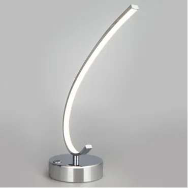 Настольная лампа декоративная Eurosvet Rush 80416/1 хром 12W от ImperiumLoft