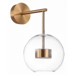 Бра ST-Luce Bopone SL1133.201.01 Цвет арматуры золото Цвет плафонов прозрачный от ImperiumLoft
