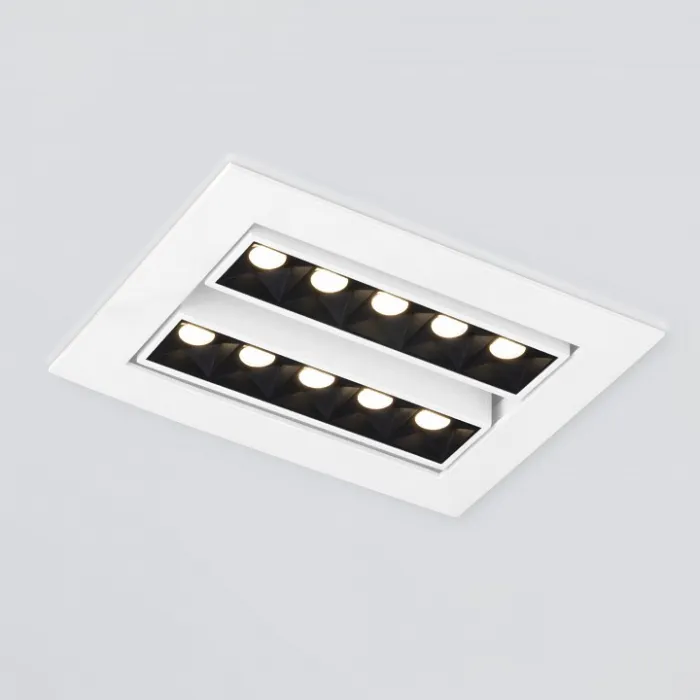 Встраиваемый светильник Elektrostandard 9923 a052482 Цвет арматуры черно-белый от ImperiumLoft