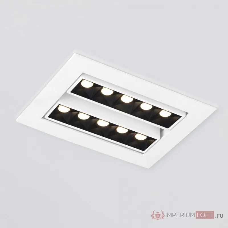 Встраиваемый светильник Elektrostandard 9923 a052482 Цвет арматуры черно-белый от ImperiumLoft