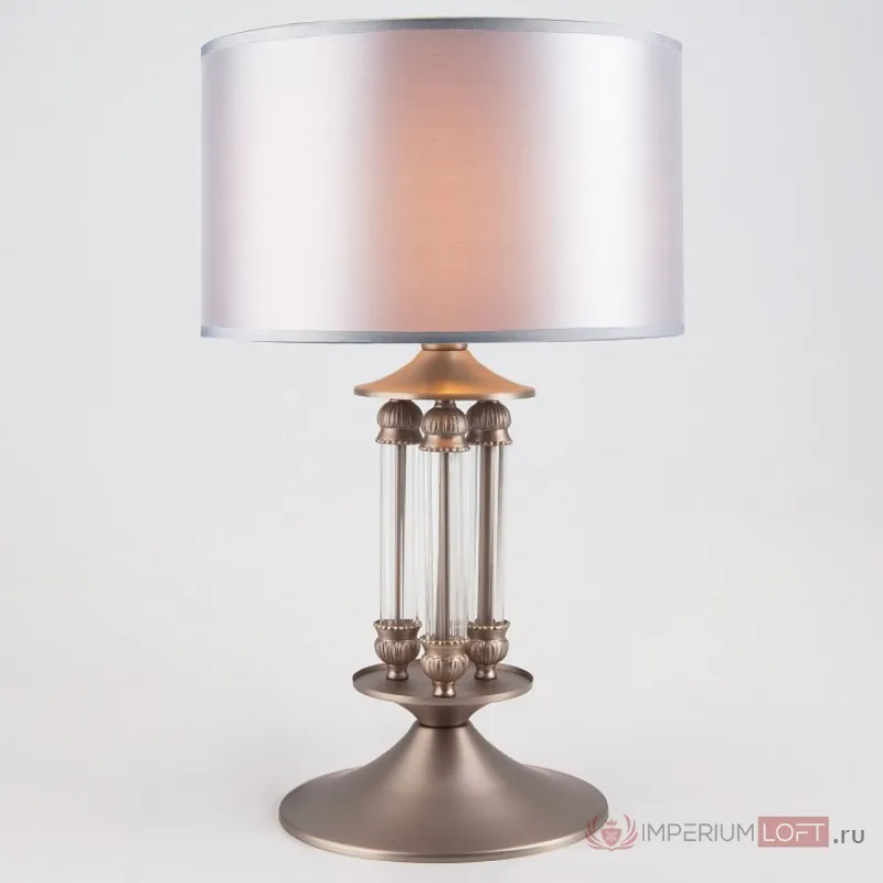 Настольная лампа декоративная Eurosvet Adagio 01045/1 сатин-никель от ImperiumLoft
