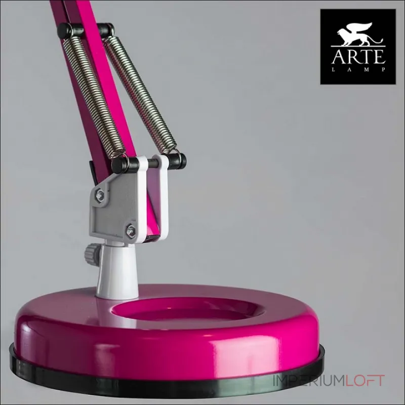 Настольная лампа офисная Arte Lamp Junior A1330LT-1MG Цвет арматуры фиолетовый Цвет плафонов фиолетовый от ImperiumLoft Настольная лампа офисная Arte Lamp Junior A1330LT-1MG Цвет арматуры фиолетовый Цвет плафонов фиолетовый от ImperiumLoft