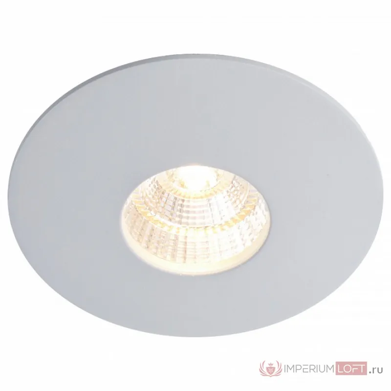 Встраиваемый светильник Arte Lamp 5438 A5438PL-1GY Цвет арматуры серый Цвет плафонов белый от ImperiumLoft