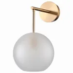 Бра ST-Luce Bopone SL1133.501.01 Цвет плафонов белый Цвет арматуры латунь