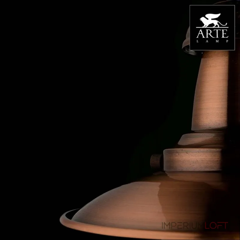 Бра Arte Lamp Fisherman A5518AP-1RB Цвет арматуры бронза Цвет плафонов прозрачный