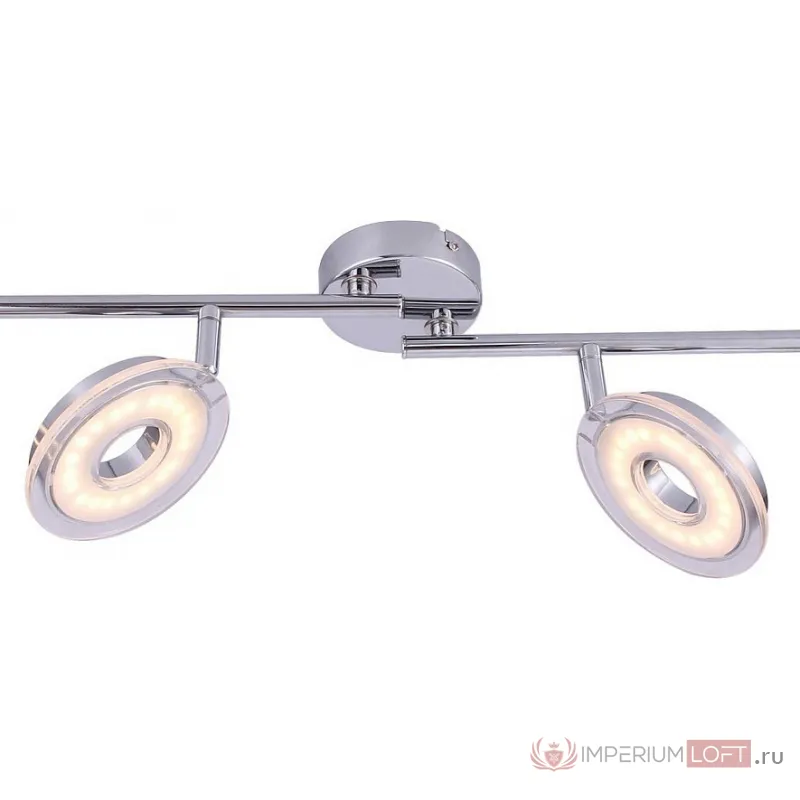 Спот Arte Lamp Fascio A8971PL-4CC Цвет арматуры хром Цвет плафонов белый от ImperiumLoft