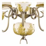 Люстра на штанге Arte Lamp Benessere A9570PL-5WG Цвет арматуры золото Цвет плафонов белый от ImperiumLoft
